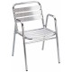 Gastro-Sessel Salou Alu